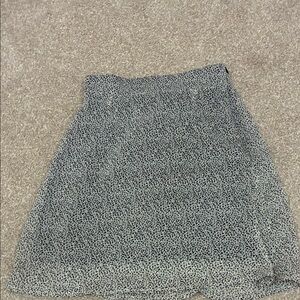 Sienna Sky Black and White Mini Skirt